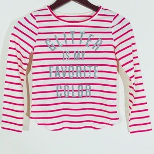 The Children’s Place Girls Striped Long Sleeve Tee